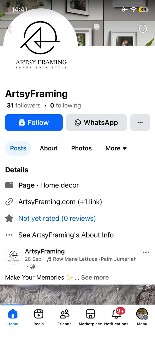Facebook page management — screenshot 3